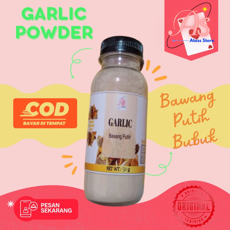 

Bawang Putih Bubuk PREMIUM -Garlic Powder - Bubuk Bawang Putih - Ground Garlic