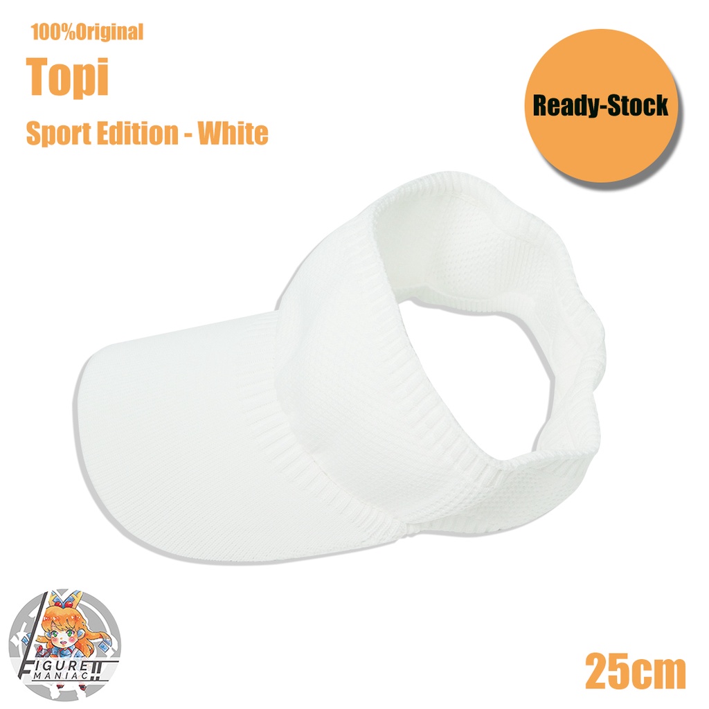 Figure Maniac - Topi Senam Zumba Sepeda Pantai Sport Anti UV Topi Tenis Tennis Golf Kore Wanita Pria Topi Ibu