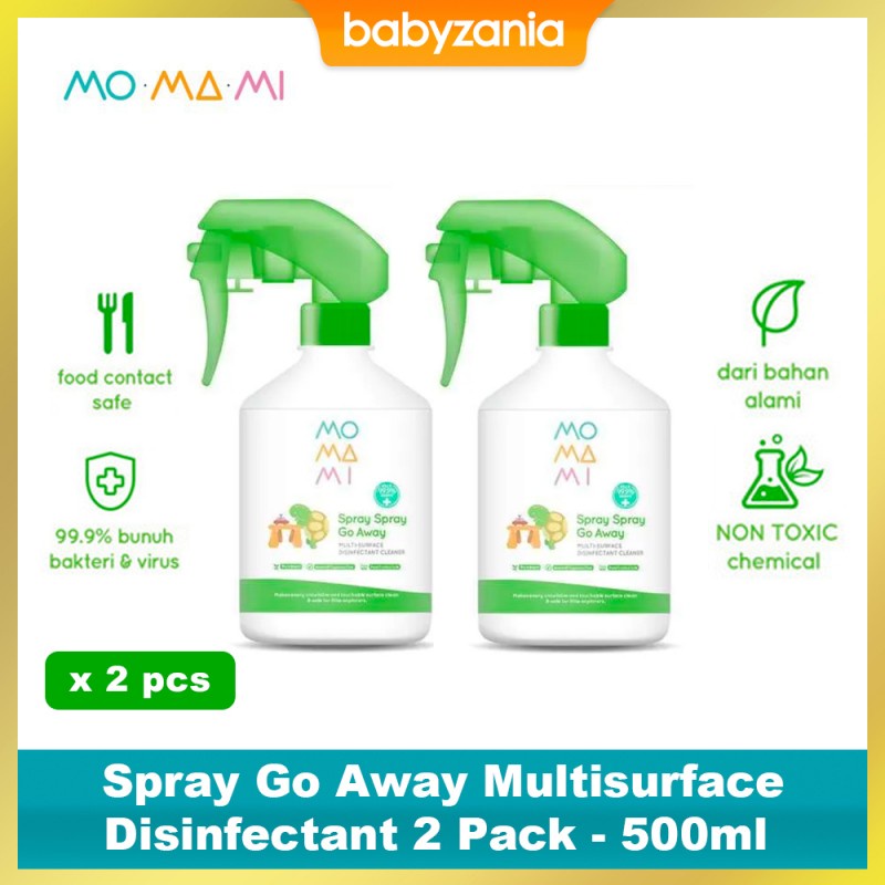 Momami Spray Spray Go Away Multisurface Disinfectant 500 ml - 2 PACK