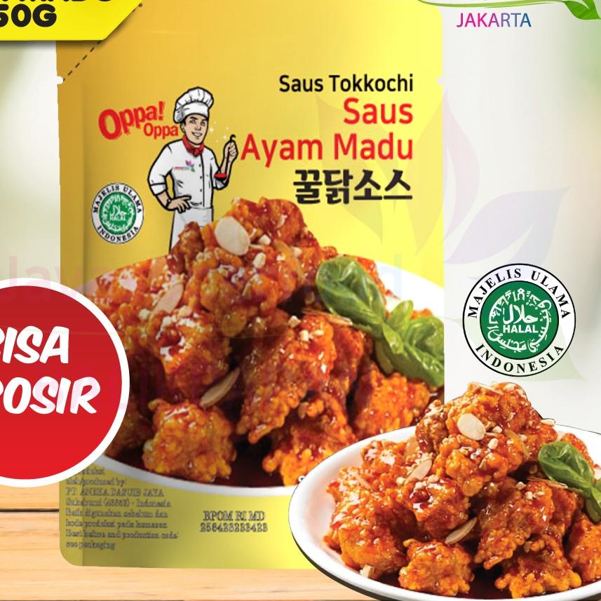 

✨TERBARU✨ (HALAL) Saus Instan Saus Ayam Madu 250g HONEY CHICKEN SAUCE 250g murah