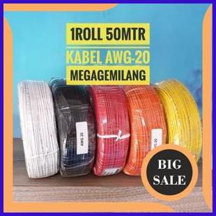 perkakas Kabel AWG 20 - 1roll 50 meter 1F3B23