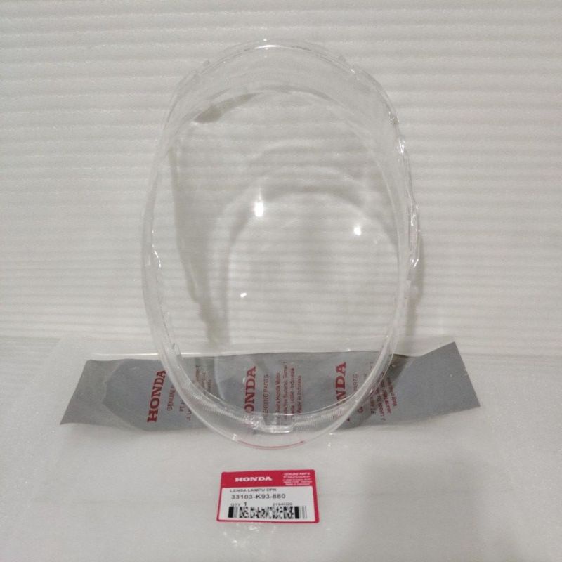 Mika kaca Lensa Lampu reflektor reflector Depan Honda Scoopy Fi esp 2017 - 2019 Original ASLI Distri