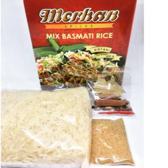 

۞ MERHAN Nasi Briyani (BERAS+BUMBU JADI) ♖