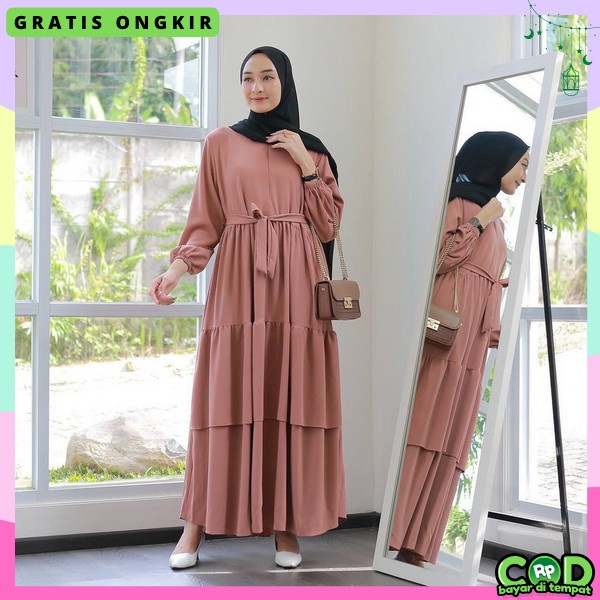 Gsmis Wanita Dewasa Syari Model Kekinian Gasmis Wedding Party Casual Gmis Mewah Elegan Murah Baju Ga