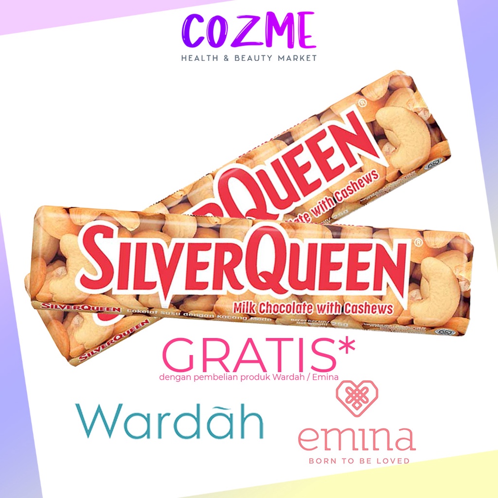 Cozme Valentine Gift Silverqueen Coklat