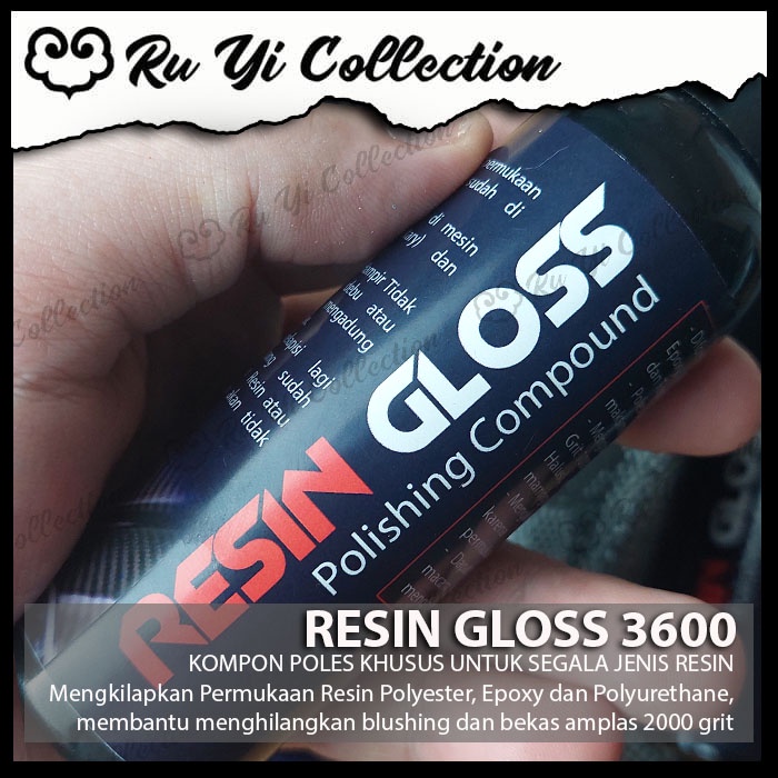 RESIN GLOSS Kompon Poles Resin 100 Ml