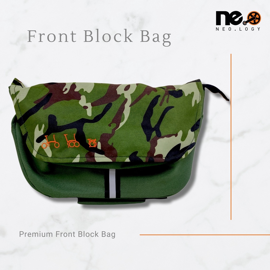 Tas Sepeda Lipat Front Block - Frontbag Neology