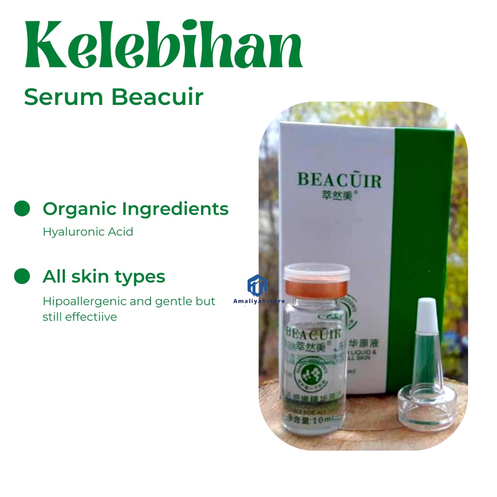 Serum Beacuir Pengecil Pori Pori Besar Wajah Penghilang Bekas Jerawat Bopeng Beruntusan Dan Flek Hitam Membandel Di Muka Ampuh Pria Dan Wanita Original