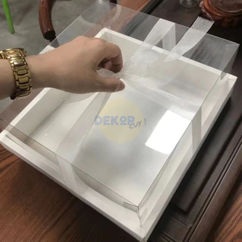 Box Kue Minimalis Mika Kue Ulang Tahun Cake Box Mika Kek Packaging Kue Hampers Dus Kue Box Hantaran