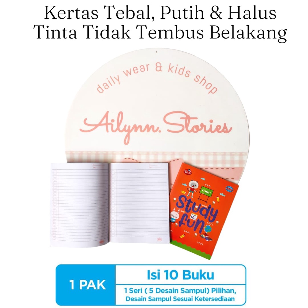 Buku Tulis SIDU / Sinar Dunia 38 &amp; 58 lembar PER-PACK