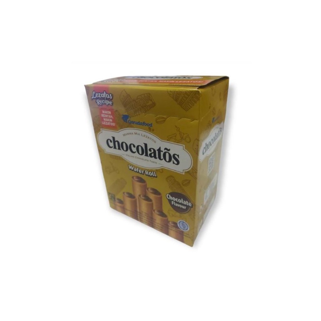 

Chocolatos Wafer Roll Isi 24 Pcs 500an