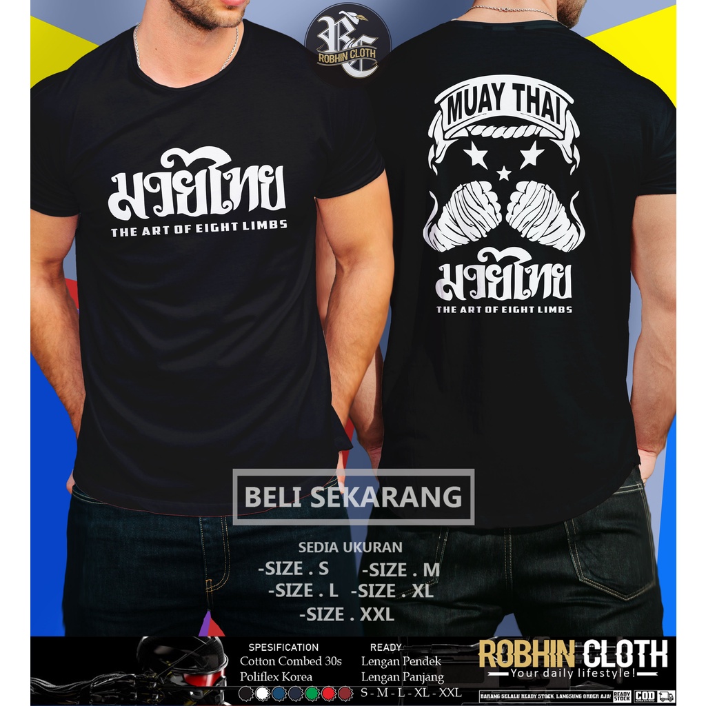 Kaos Muay Thai Muaythai Baju Sport