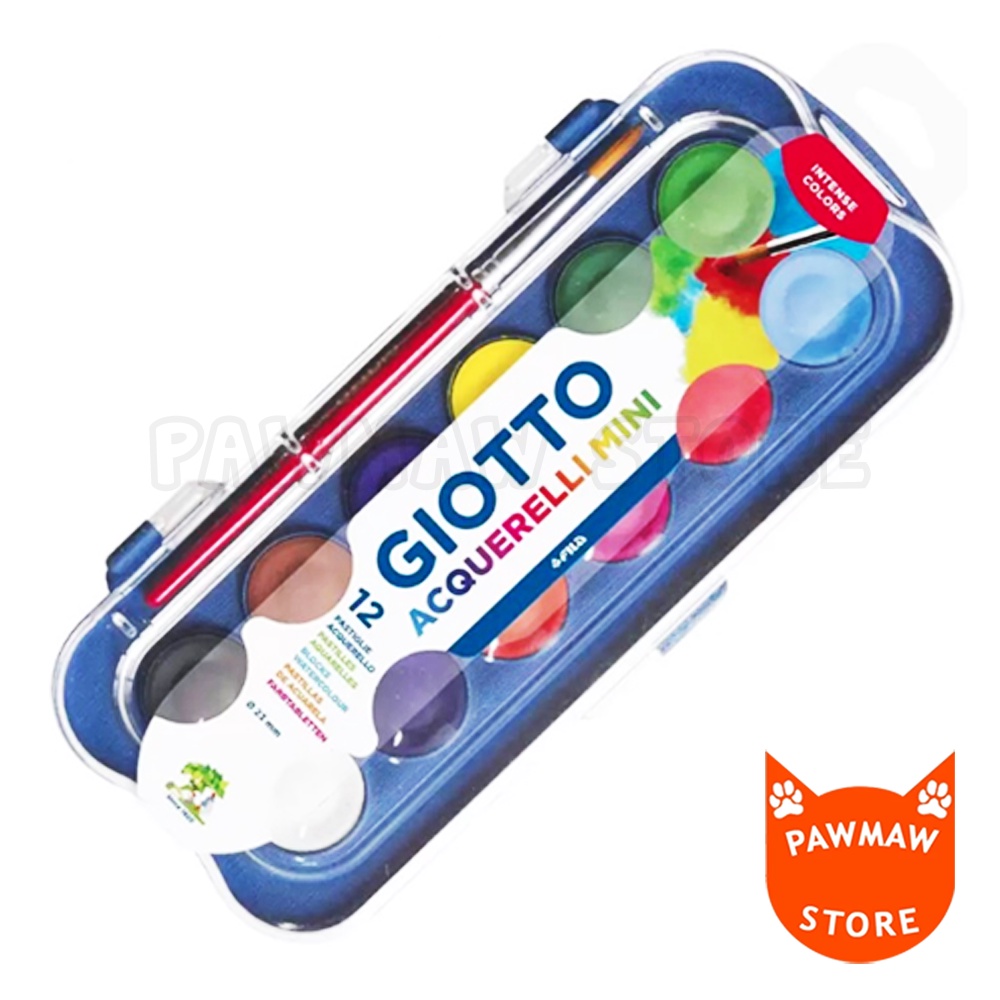 

Giotto Cat Air | Acquerellic Mini 12 Warna