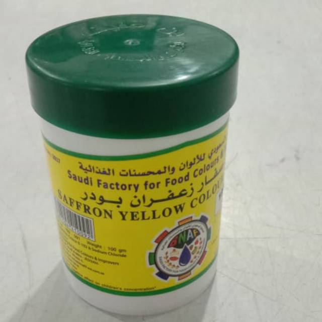 

SGS Saffron Kuning 100gram / Saffron Yellow Colour