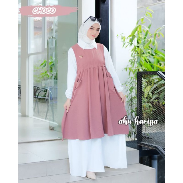 AMIRA SET OUTER BY AKU KARISSA / GAMIS MUSLIM WANITA TERBARU / GAMIS LEBARAN 2023 / GAMIS ORIGINAL A