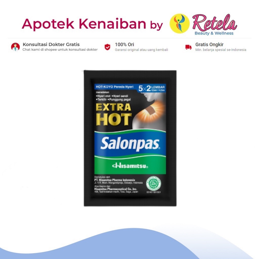 SALONPAS EXTRA HOT KOYO 10 LEMBAR