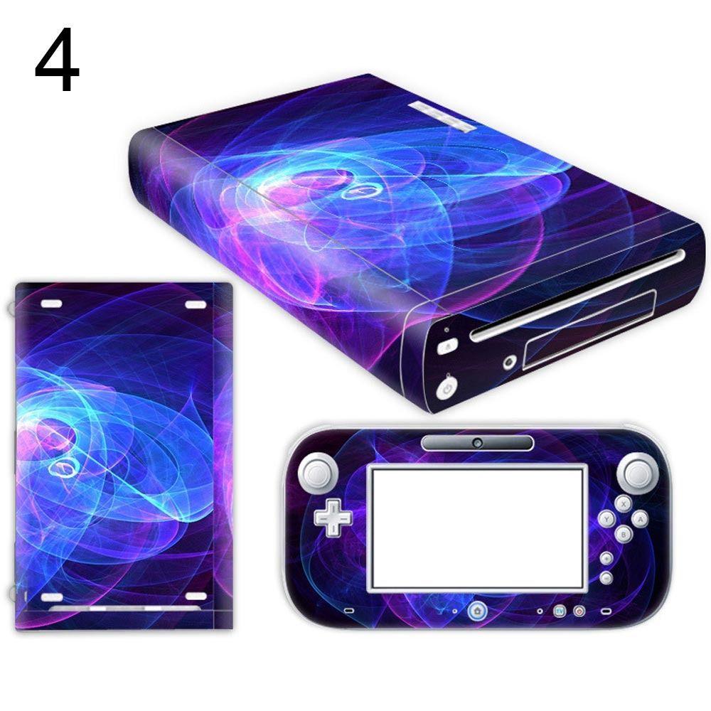 POPULAR Populer Decal Full Set DIY Untuk Skin Nintendo Wii U Untuk Nintendo Wii U