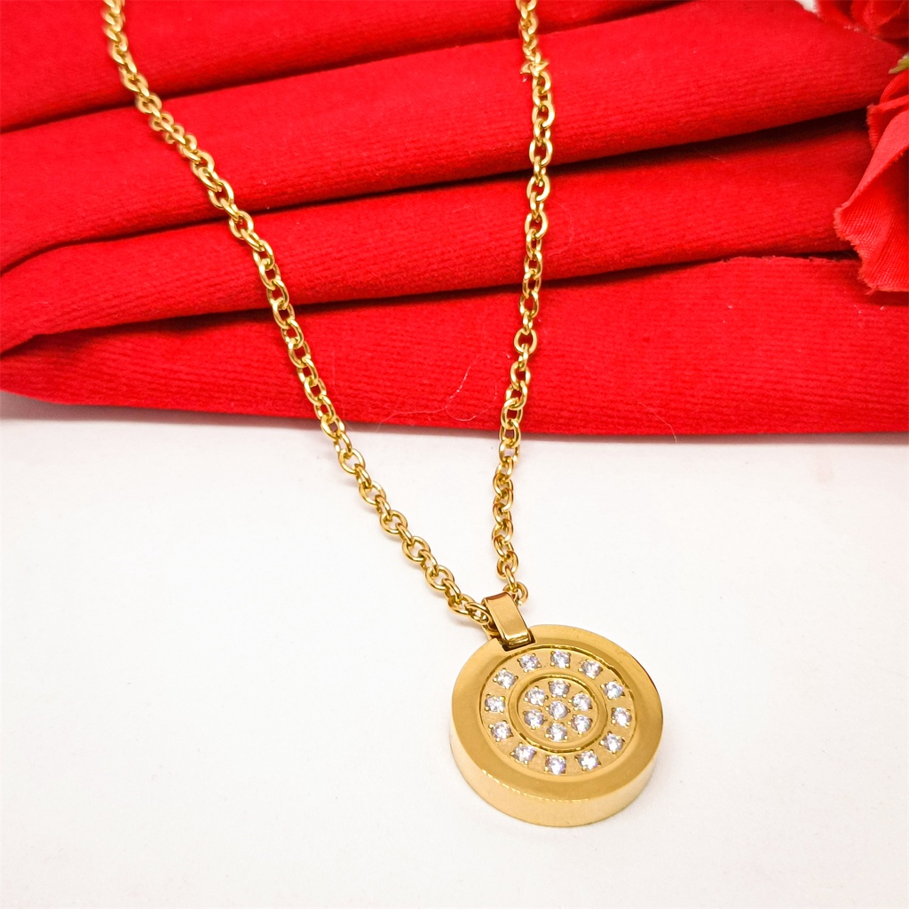 1 Set Kalung Kesehatan Germanium/Kalung Kesehatan Quantum Pendant Permata Bio Energy +gelang+ sertifikat card
