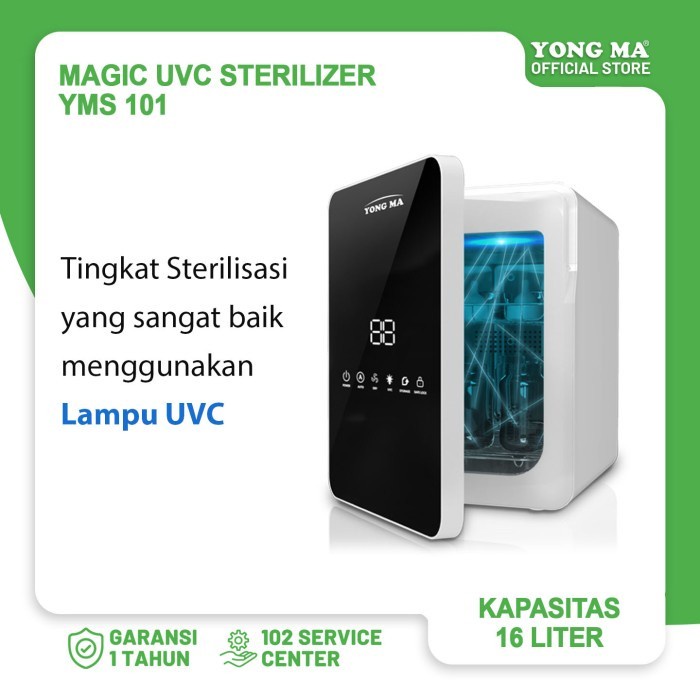 Yong Ma Magic UVC Sterilizer YMC 101 YMC101 Yongma Alat Steril 16L