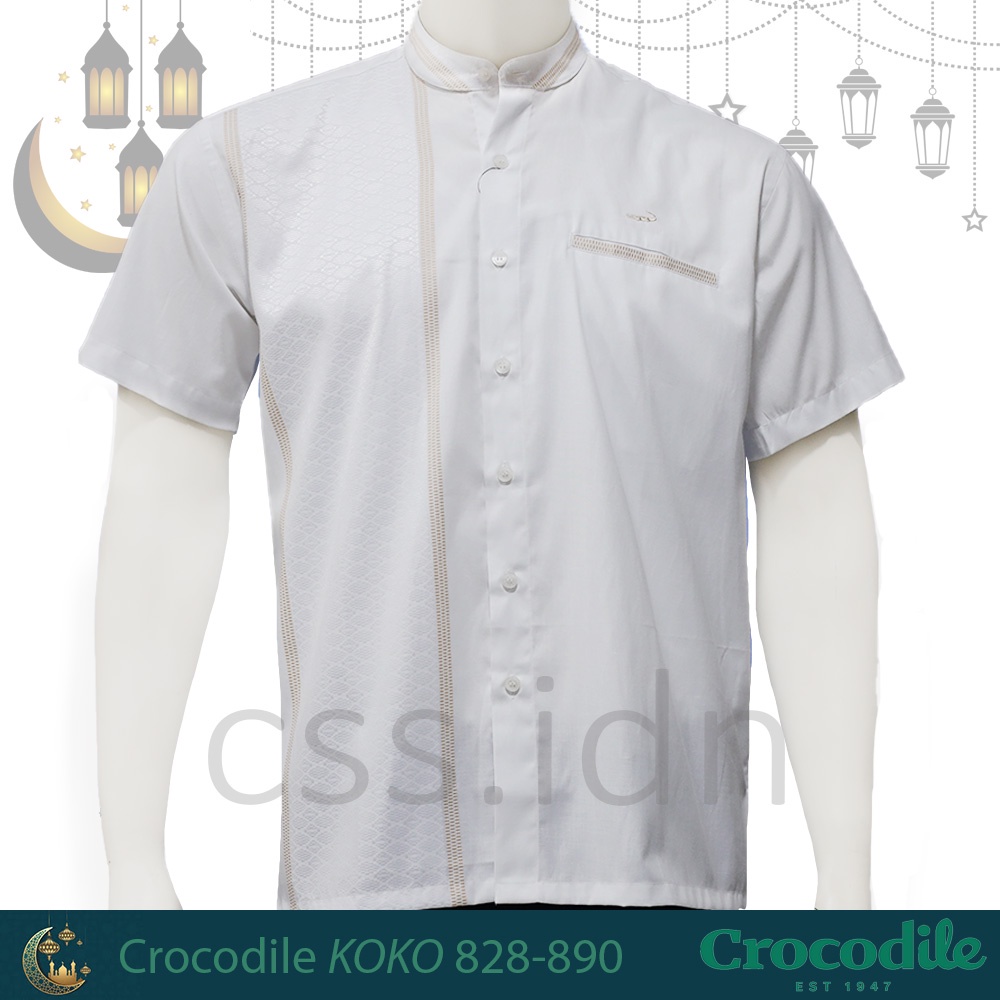 Kemeja KOKO Pria Lengan Pendek Crocodile 828-890
