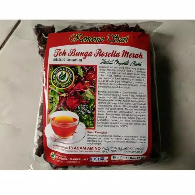 

✓ Teh Bunga Rosela Merah Isi 100gram