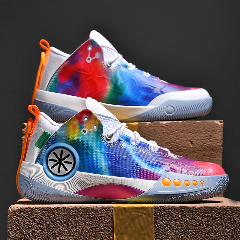 Sepatu Basket 8896 BLUE Sports Shoes Pria/Wanita 100% Original Produk