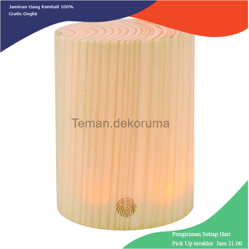 TD - LMP Adeeing Lampu Tidur LED Hias Dekorasi Warm White Fingerprint 5V - M04