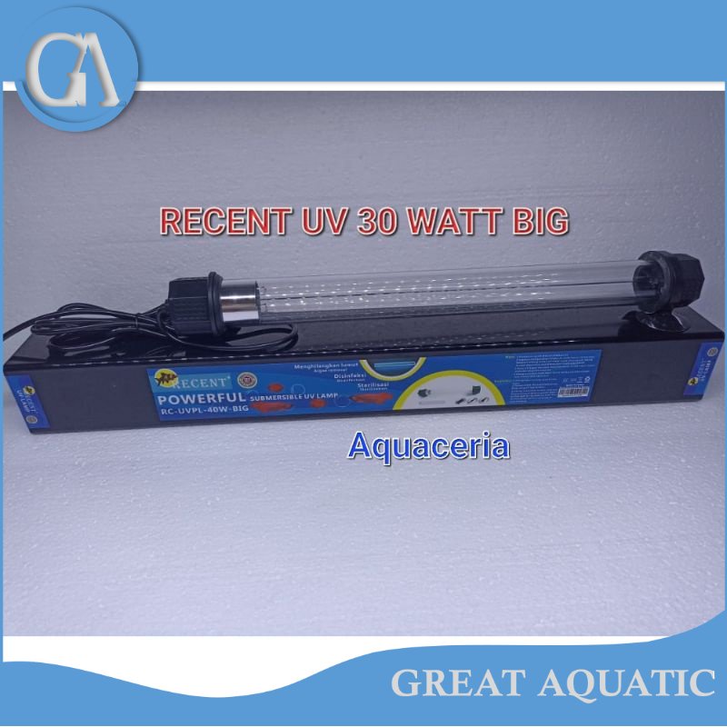 Lampu UV Filter kolam RECENT UV 30 Watt BIG STERILIZER