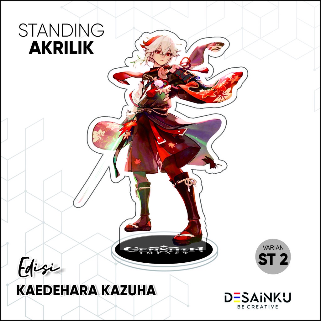 STANDEE / STAND FIGURE AKRILIK GENSHIN IMPACT EDISI KAZUHA