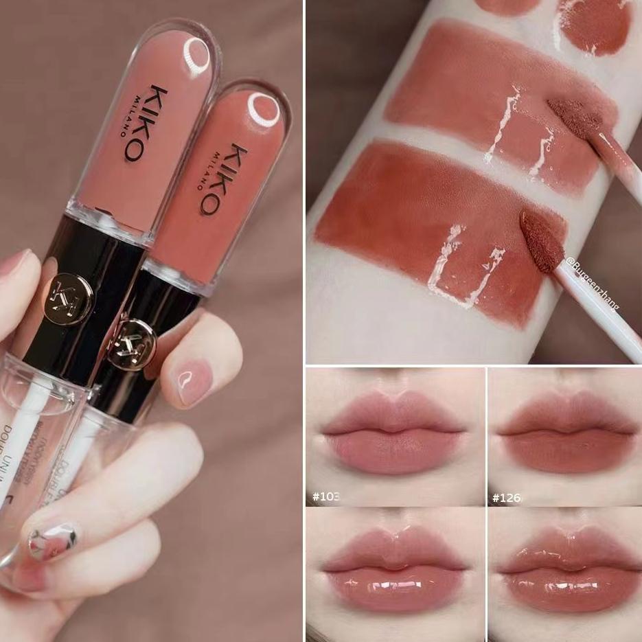 ➤ Kiko Milano 100% Asli  Blossoming Beauty Long Lasting Matte Lipstick original lipstik matte tahan 