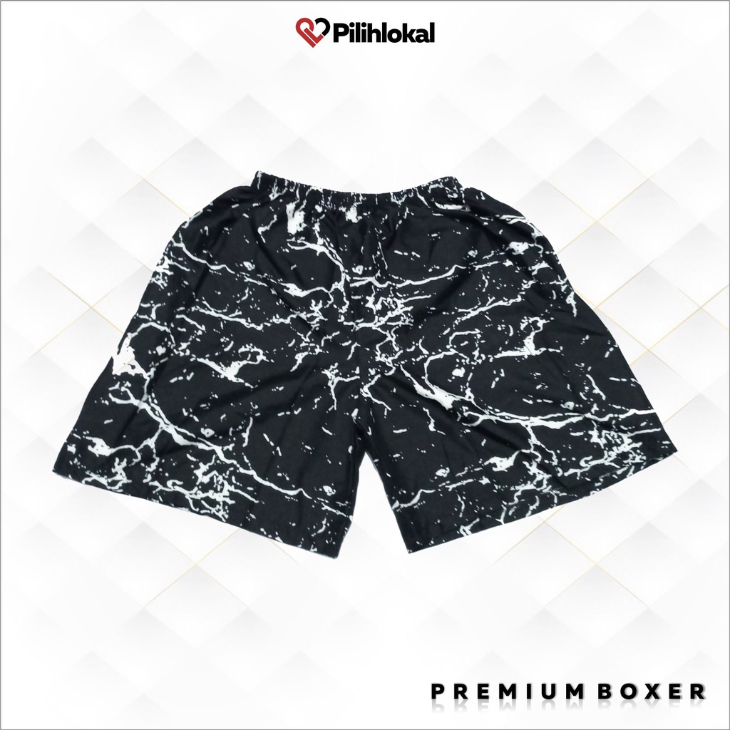 Celana Pendek Pria Wanita Santai Kolor Saku Belakang (Unisex) - Boxer Surfing Pantai Distro Anak Laki-laki Dewasa Jumbo Premium - Celama Renang Remaja Best Seller Unisek - Celana Dalam Pendek Bokser Bahan Katun Dingin Motif Warna Hitam Kotak-Kotak Murah