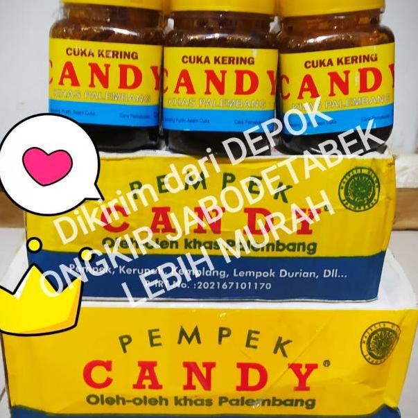 Termurah Cuko pempek candy & bu titi asli kuah pempek cuka kering pempek palembang halal candy empek