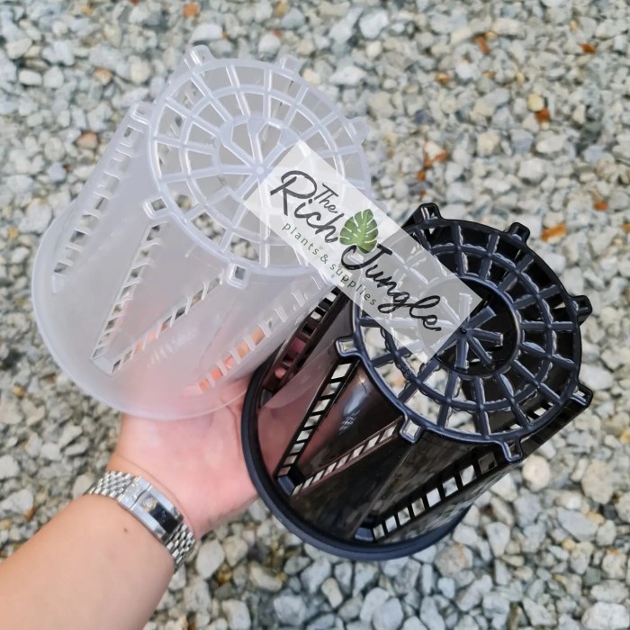 Poo Pot Tanaman / Airy Pot / Aroid Pot 14Cm