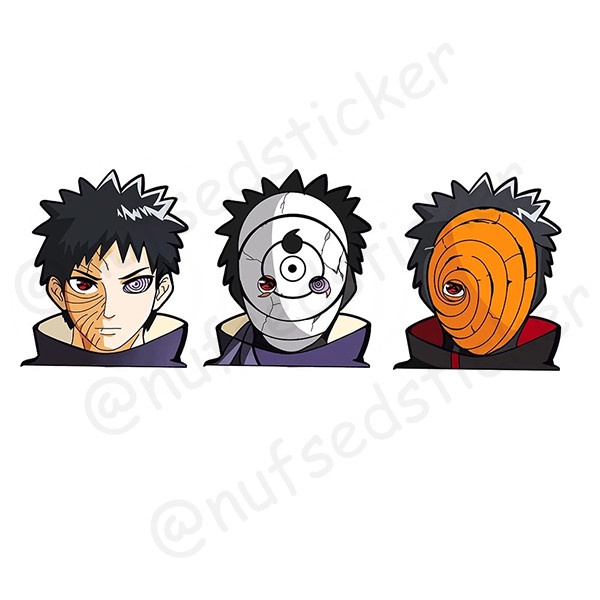 

3D Sticker - Naruto Obito Tobi Fake Madara