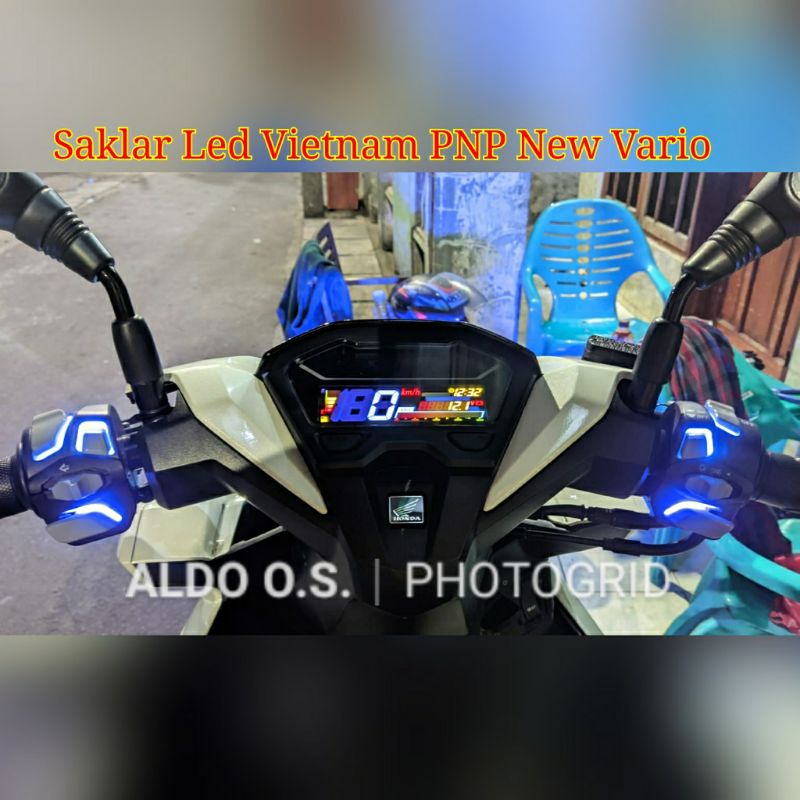 Holder Saklar LED Vietnam PNP New Vario 125 Vario 150 Vario 160 ABS CBS