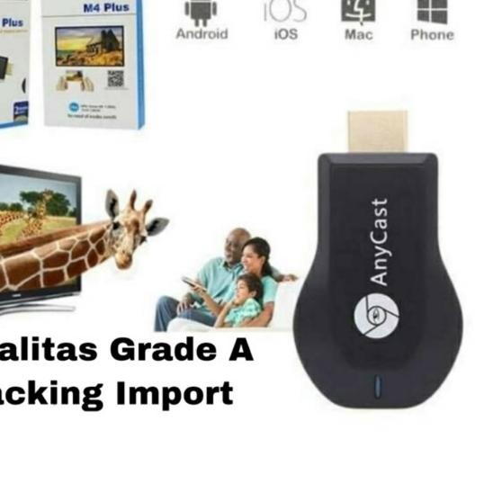 ❃ Anycast M4 Plus Dongle HDMI USB Wireless HDMI Dongle Wifi Recieve ➨