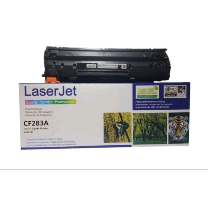 (Isi 4Pcs) Toner 83A - CF83A Black Compatible