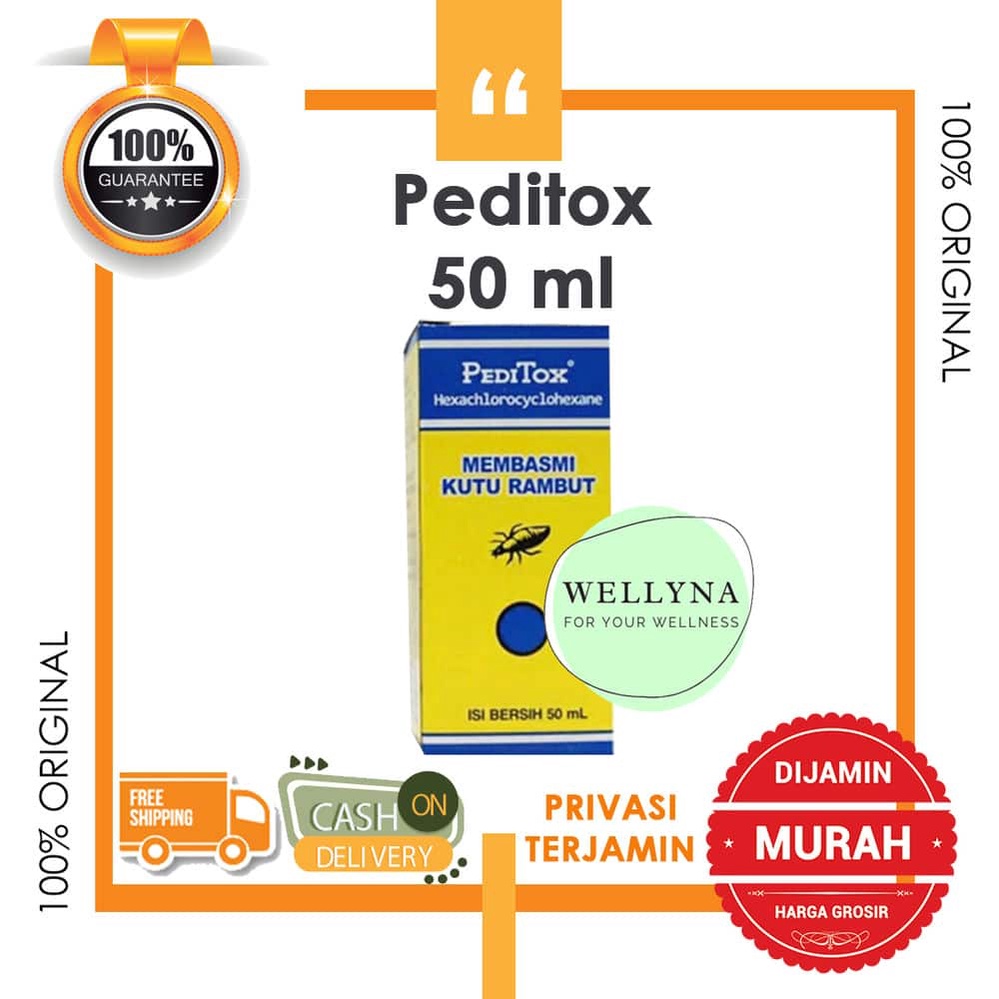 Obat Kutu Rambut Peditox Ampuh Membasmi Kutu Menghilangkan Telur Kutu