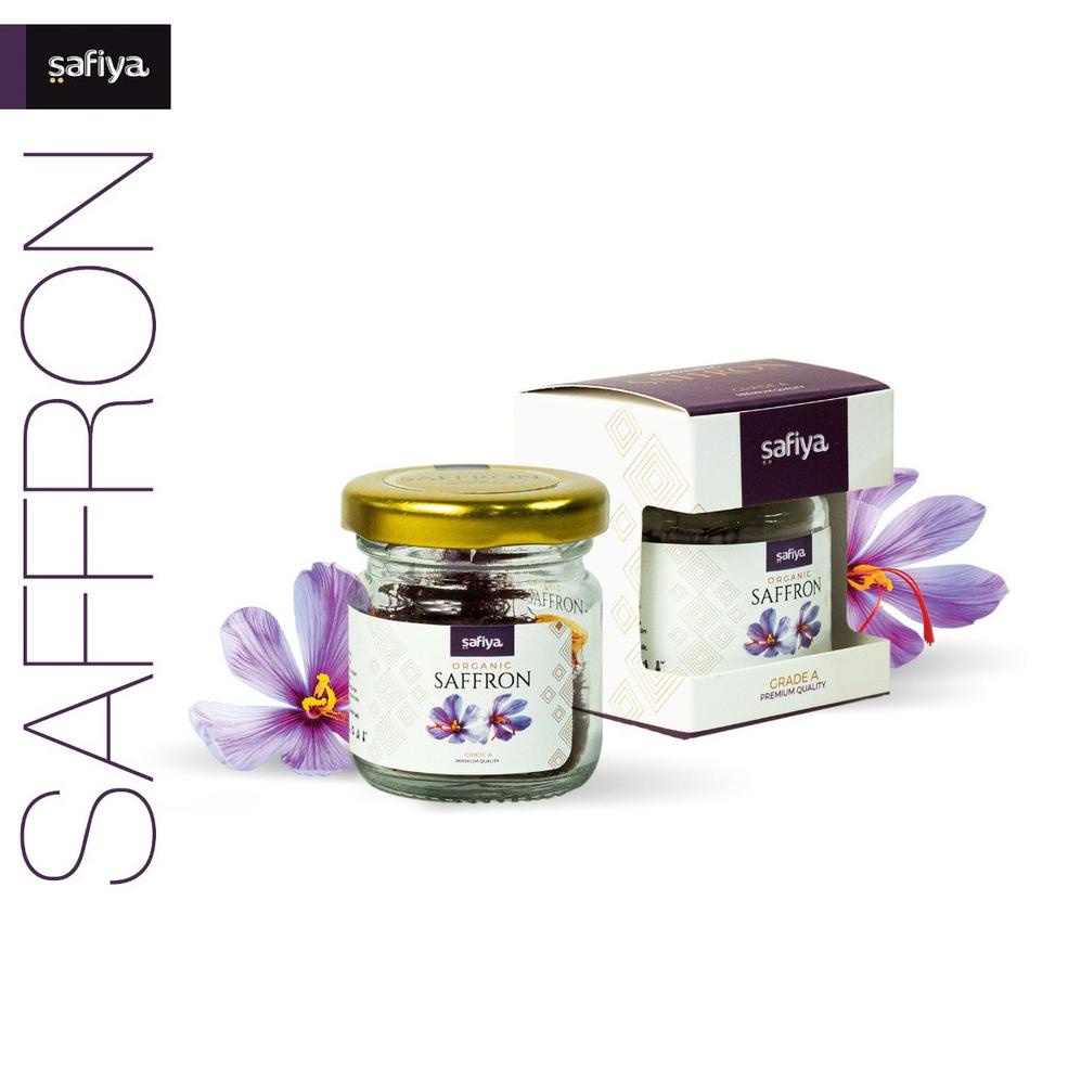 

⚡TOK SIAP 【COD Bunga Saffron Super Negin 2 gram Finest Gold Safron Authenctic Safiya Food