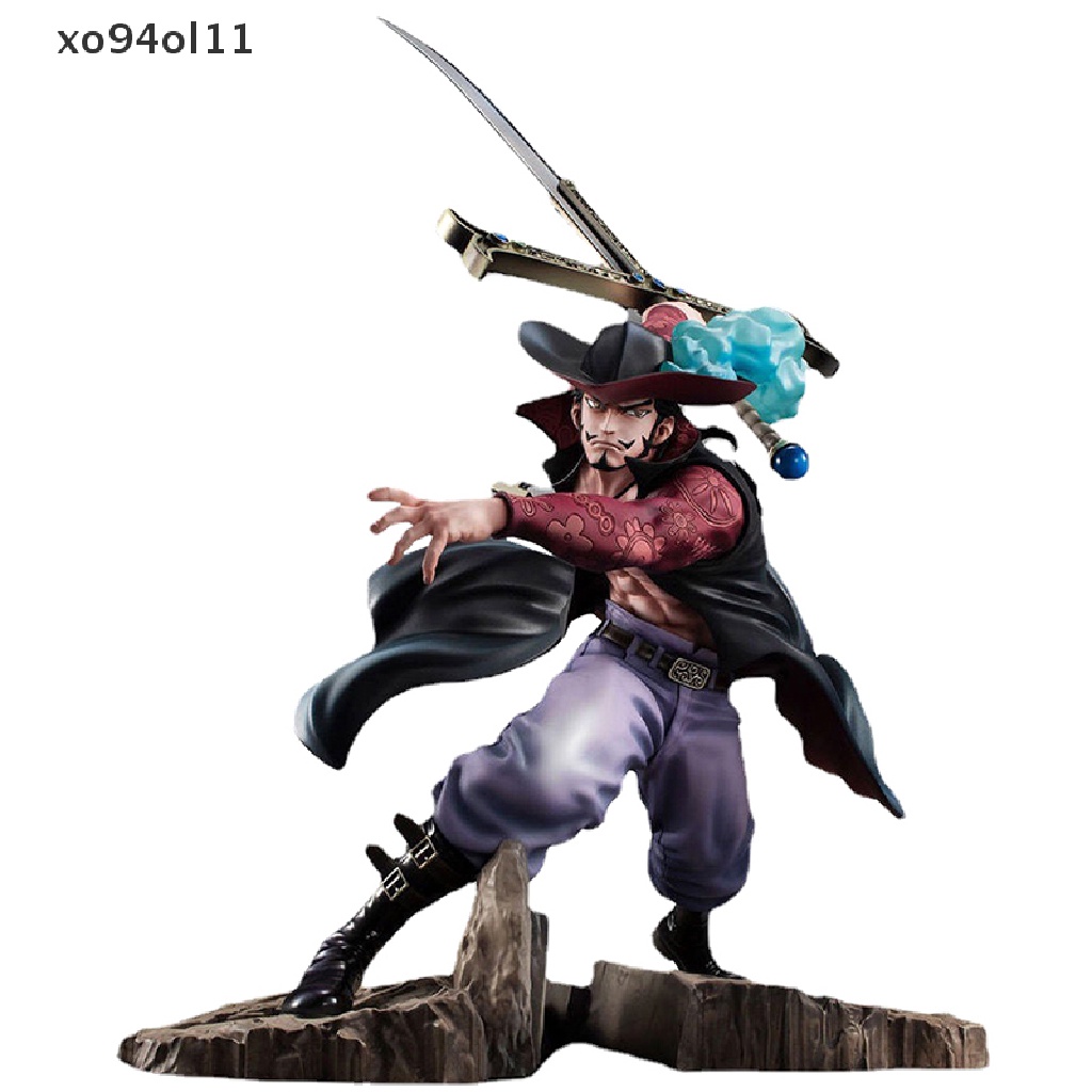 Xo Anime One Piece Figure Combat ver. Patung Dracule Mihawk Model Action Figure OL