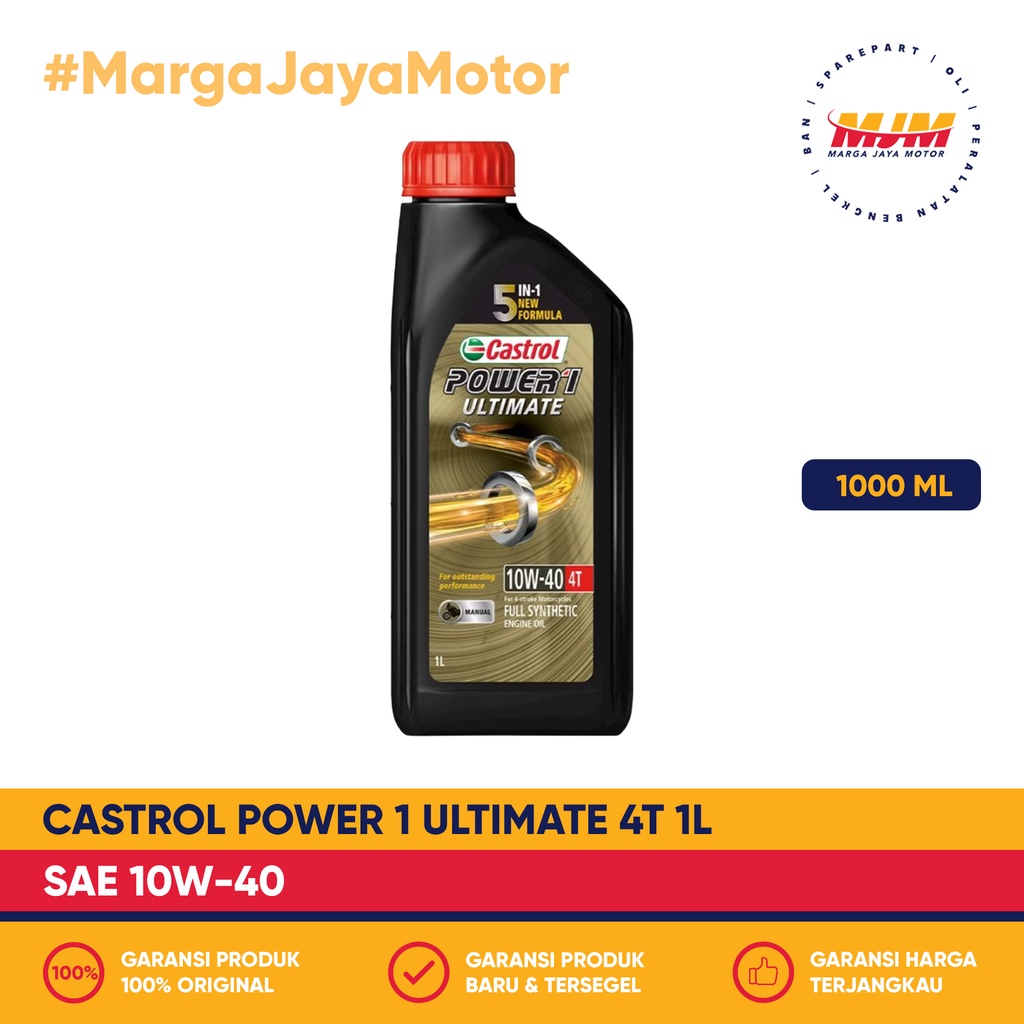 Castrol Power1 Ultimate 4T 10W-40 1L