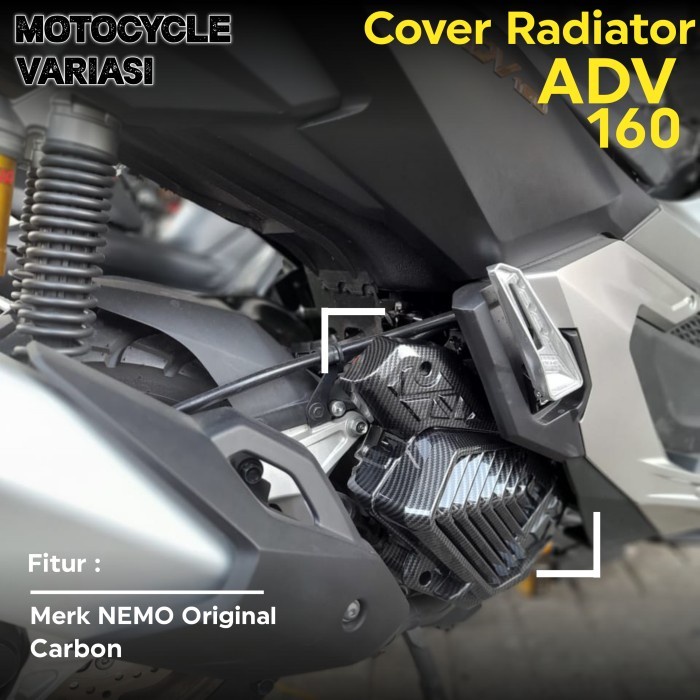 Cover Radiator ADV 160 Carbon Cover Carbon ADV 160 Nemo