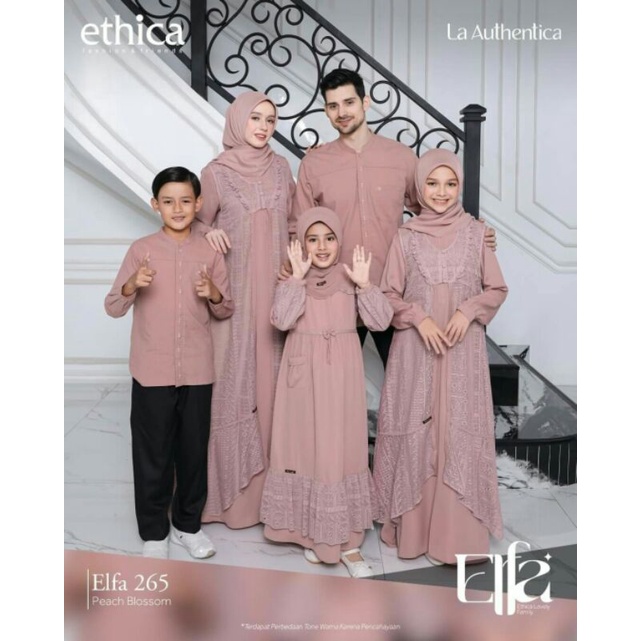 GAMIS ETHICA KAGUMI 268 PEACH BLOSSOM, KOKO ETHICA KAHFI 241 PEACH BLOSSOM