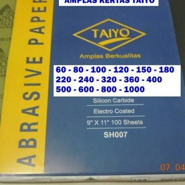 ֍ AMPLAS KERTAS/ AMPLAS GOSOK/AMPLAS GOSOK ANTI AIR ➶