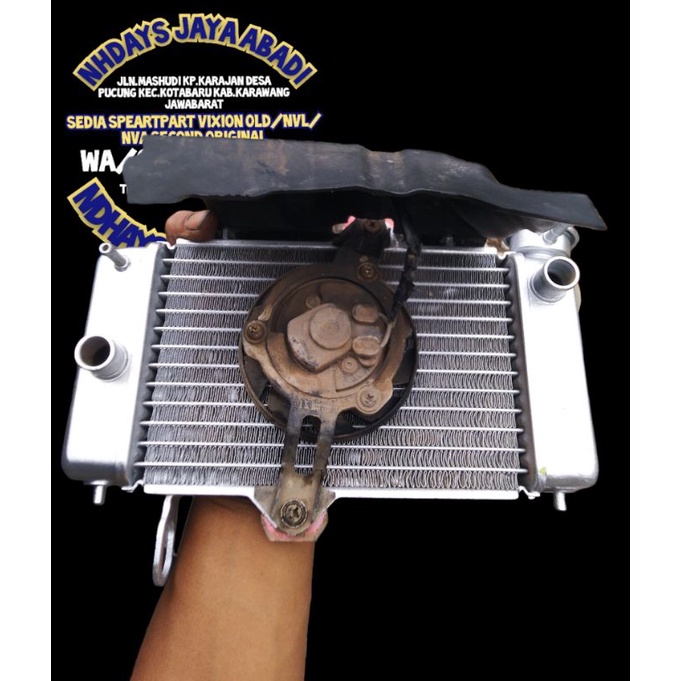 Jual KIPAS SET RADIATOR VIXION OLD/NVL/NVA Shopee Indonesia