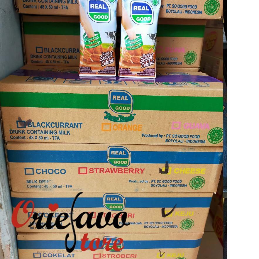 

Discount |KG4|Real Good 50 ml (1 Dus Isi 48 Pcs)