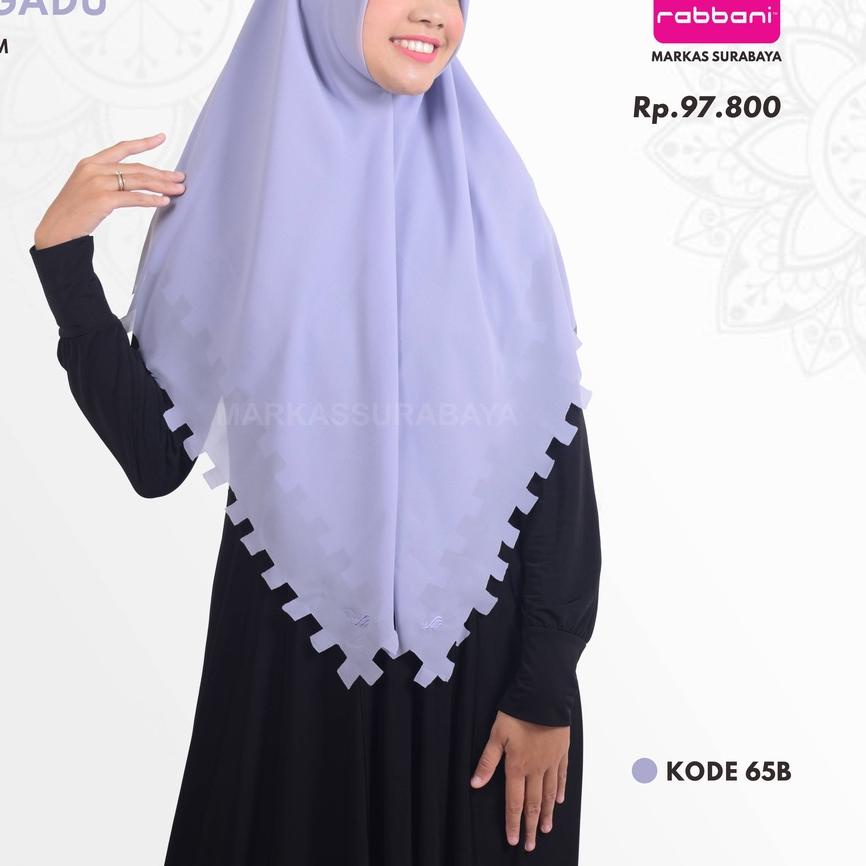 ✰ SEGI EMPAT POLOS DAGADU M (CM) RABBANI ORI ●