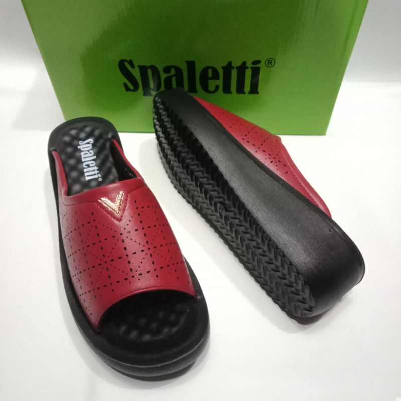 Sandal Import/Sandal Wanita/Sandal Pesta/merek Spaletti