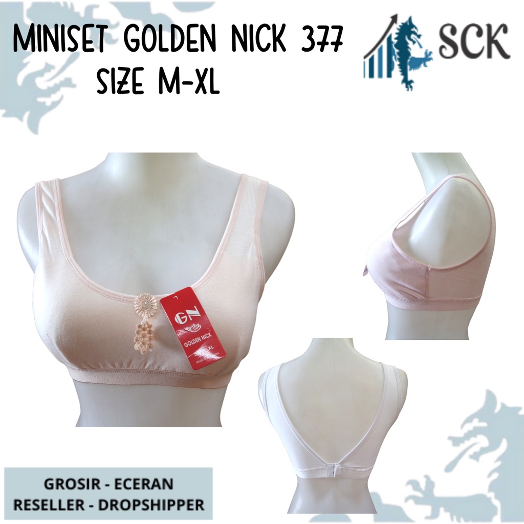 [ISI 3] Miniset ANAK GOLDEN NICK 377 Model Pengait / PAKAIAN DALAM ANAK MINISET KAIT - sckmenwear GROSIR