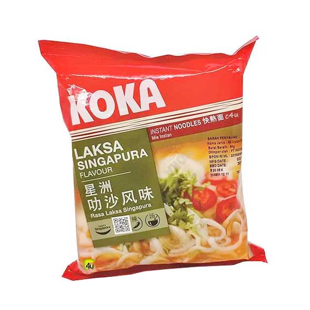 

KOKA LAKSA SINGAPORE NOODLE 90gR